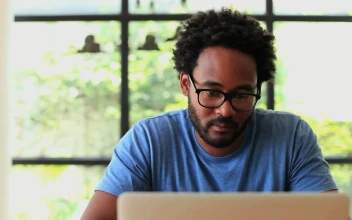 Free Stock Video Young Man Working At Home And Answering A Call