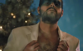 Free Stock Video Young Man With Beard And Winter Style Makeup