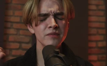 Free Stock Video Young Man Singing Into A Microphone