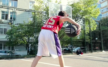 Free Stock Video Young Man Practicing Basketball On A Court
