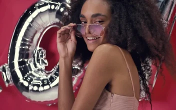 Free Stock Video Young Happy Woman Smiling Into Lens On Valentines Day