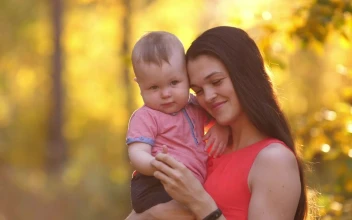 Free Stock Video Young Happy Mother With Her Baby In Nature
