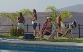 Free Stock Video Young Friends Relaxing In The Pool