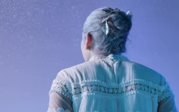Free Stock Video Young Fashion Model While Snowing Low Shot