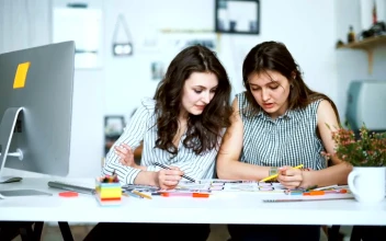 Free Stock Video Young Architects Working On A Blueprint With Pencils