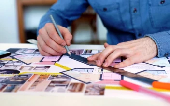 Free Stock Video Young Architect Working On A Blueprint