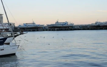 Free Stock Video Yachts Anchored Alongside A Drydock