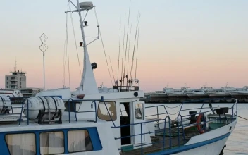 Free Stock Video Yacht Moving Gently In Port