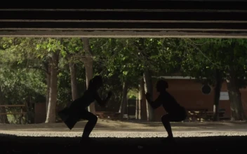 Free Stock Video Working Out Under A Bridge
