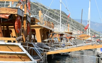 Free Stock Video Wooden Boats In Port