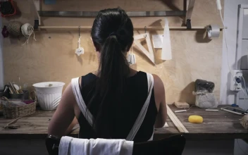 Free Stock Video Woman Working In Pottery Workshop