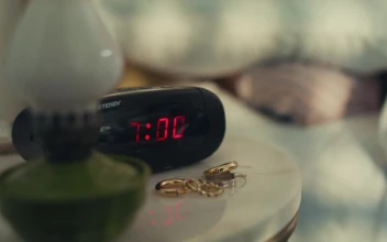 Free Stock Video Woman Turning Off Her Alarm Clock