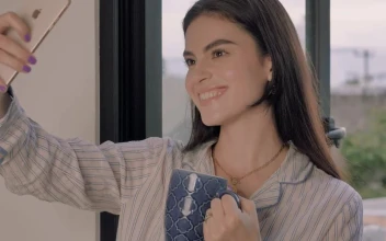 Free Stock Video Woman Taking A Selfie In The Morning