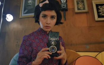 Free Stock Video Woman Taking A Photo With An Old Camera