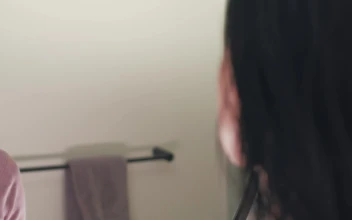 Free Stock Video Woman Putting On Makeup In Front Of The Mirror