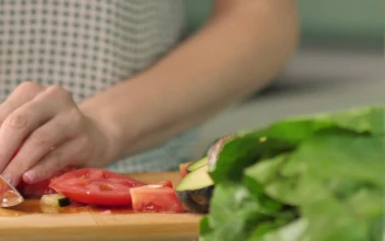 Free Stock Video Woman Preparing A Healthy Salad