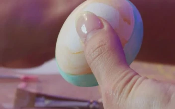 Free Stock Video Woman Painting An Egg For Easter