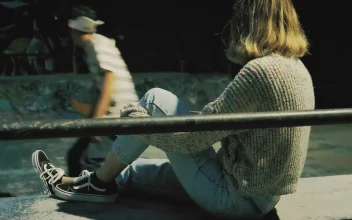 Free Stock Video Woman On A Trick Ramp And Skater Boy