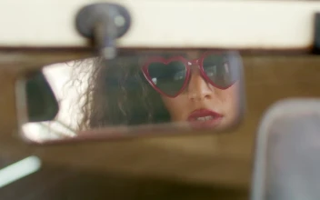 Free Stock Video Woman Looking In Rear View Mirror
