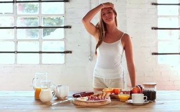 Free Stock Video Woman Having A Healthy Breakfast