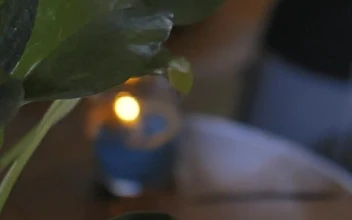 Free Stock Video Woman Doing Yoga With Incense And A Candle