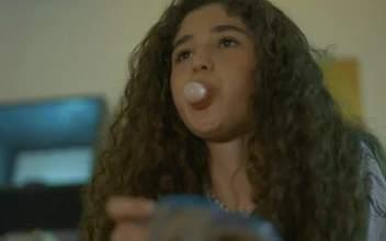 Free Stock Video Woman Chewing Gum While Gaming