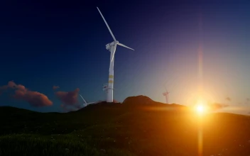 Free Stock Video Wind Turbine Generating Electricity D