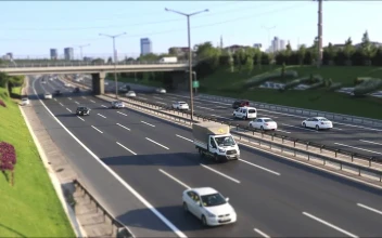 Free Stock Video Wide Highway On A Sunny Day