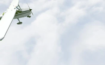 Free Stock Video White Plane Flying Above The Clouds
