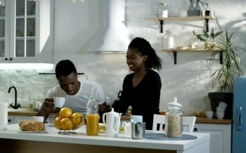 Stock Footage Wife Showing Pregnancy Test To Husband
