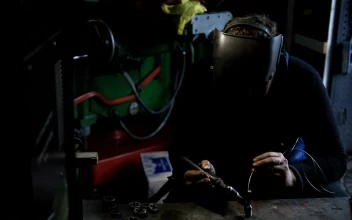 Stock Footage Welding In An Industrial Workshop