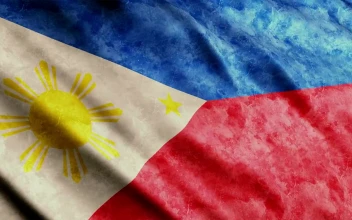 Stock Footage Weathered Flag Of The Philippines