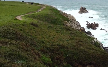 Stock Footage Waves Breaking On The Atlantic Coast