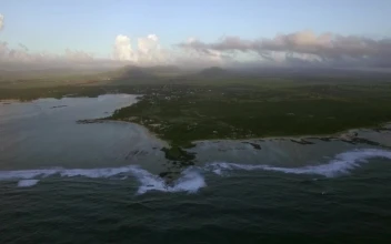 Stock Footage Waves Breaking Far From The Shore