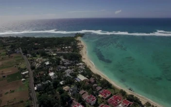 Stock Footage Waves Breaking Away From The Coast