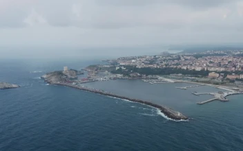 Stock Footage Waves Breaking Against A Sea Wall