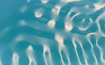 Stock Footage Water Surface Rippling Roughly