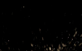 Stock Footage Water Splashing On A Dark Background