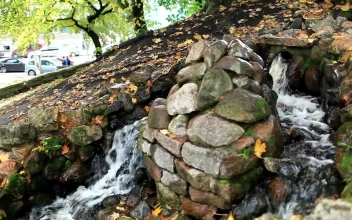 Stock Footage Water Rushing Out Of The Ground