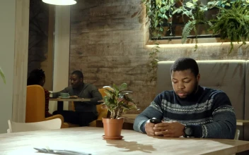 Stock Footage Waiter Taking Customer Order In The Restaurant