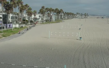 Stock Footage Volleyball Courts On The Beach