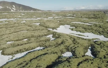 Stock Footage Volcanic Landscape