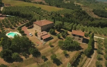 Stock Footage Villas On A Hot Day