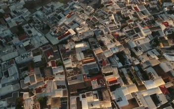 Stock Footage Village Houses