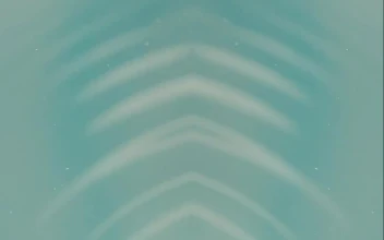 Stock Footage Video Split In Half Of Ripples On The Water Surface