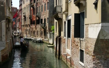 Stock Footage Venice Canal Landscape