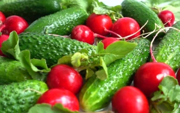 Stock Footage Vegetables Being Washed