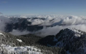 Stock Footage Valley In A Canadian Mountain Range