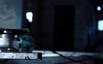 Stock Footage Using Cutting Tool On Metal Creating Sparks