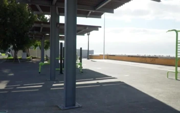 Stock Footage Urban Outdoor Gym